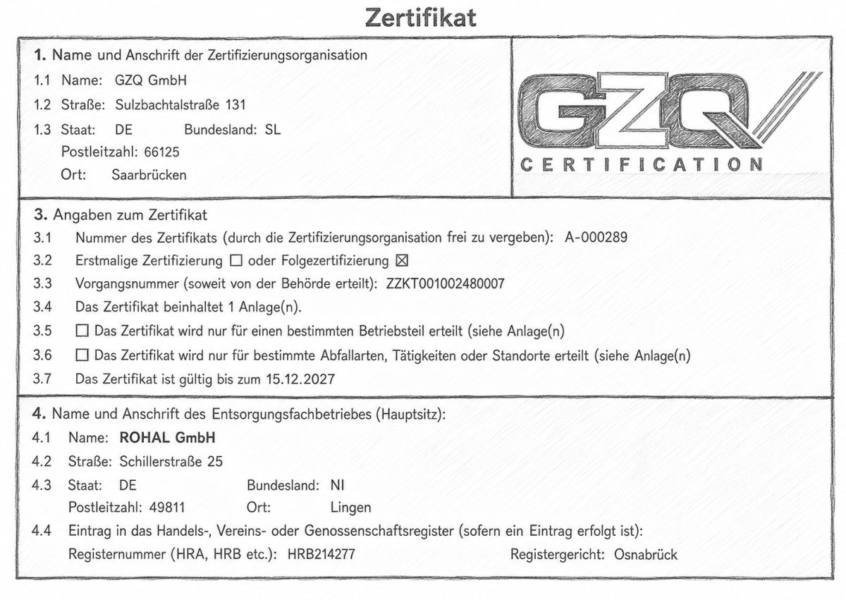 EfB Zertifizierung in 2026 bestätigt